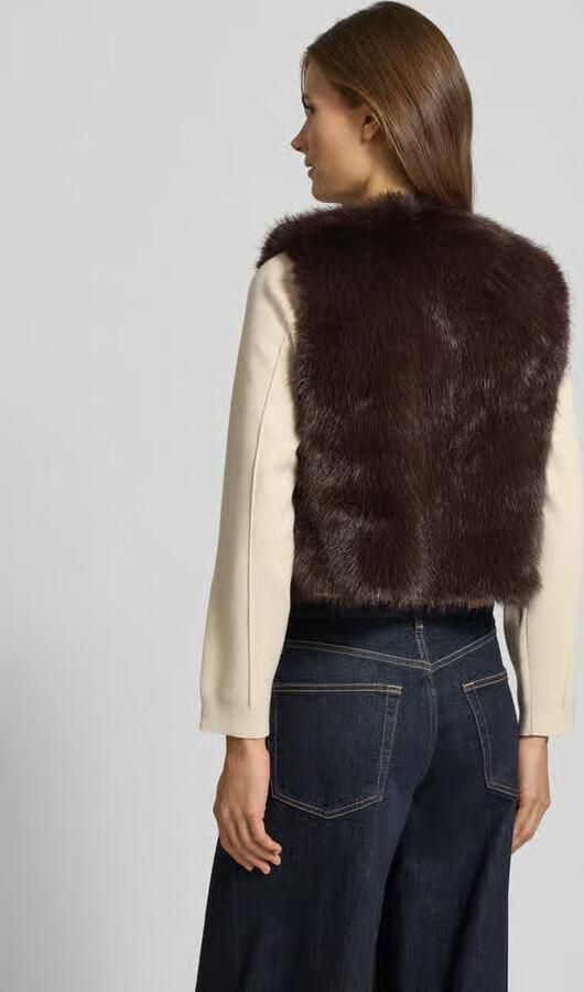 Zero Gilet van imitatiebont