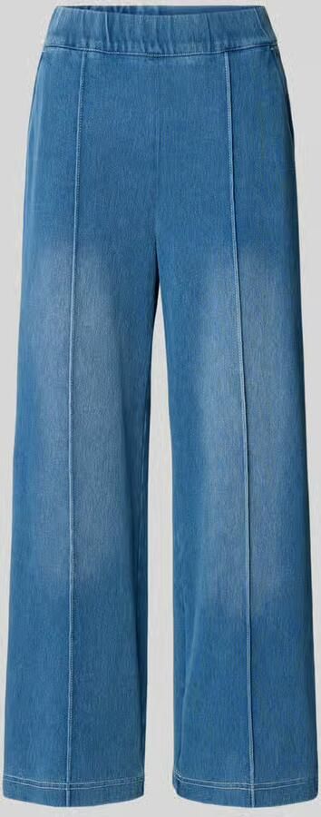 Zero Jeans in Used-look met lengtenaden
