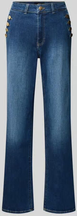 Zero Jeans met knopen aan de zijkant