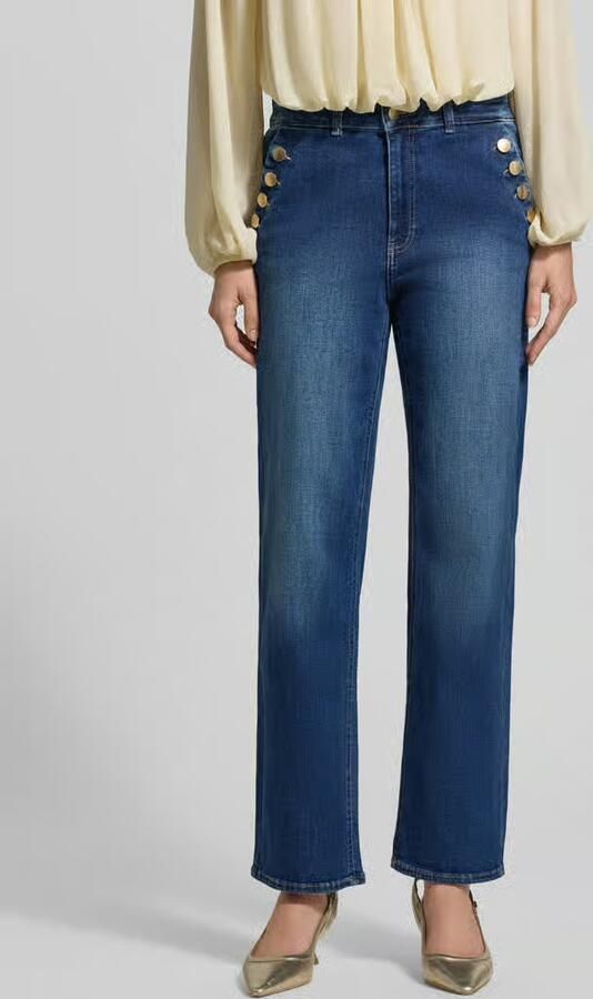 Zero Jeans met knopen aan de zijkant - Foto 3