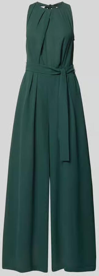 Zero Jumpsuit met strikceintuur en steekzakken - Foto 4