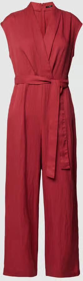 Zero Jumpsuit van lyocellmix met viscose in wikkellook - Foto 4
