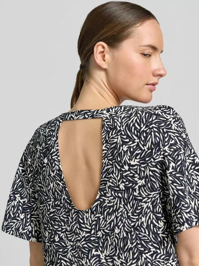 Zero Knie-lange jurk in all-over look