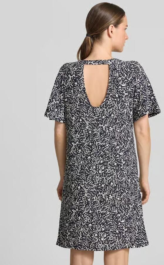 Zero Knie-lange jurk in all-over look