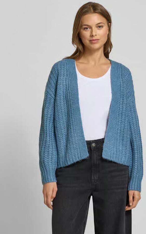 Zero Loose fit gebreid jack van grof tricot met wol - Foto 2