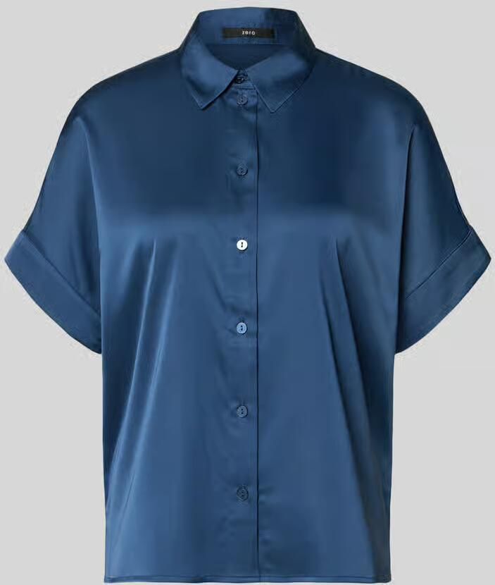 Zero regular fit blouse met overhemdkraag - Foto 2