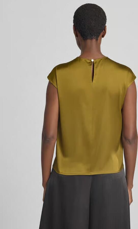 Zero regular fit blouse van satijn - Foto 3