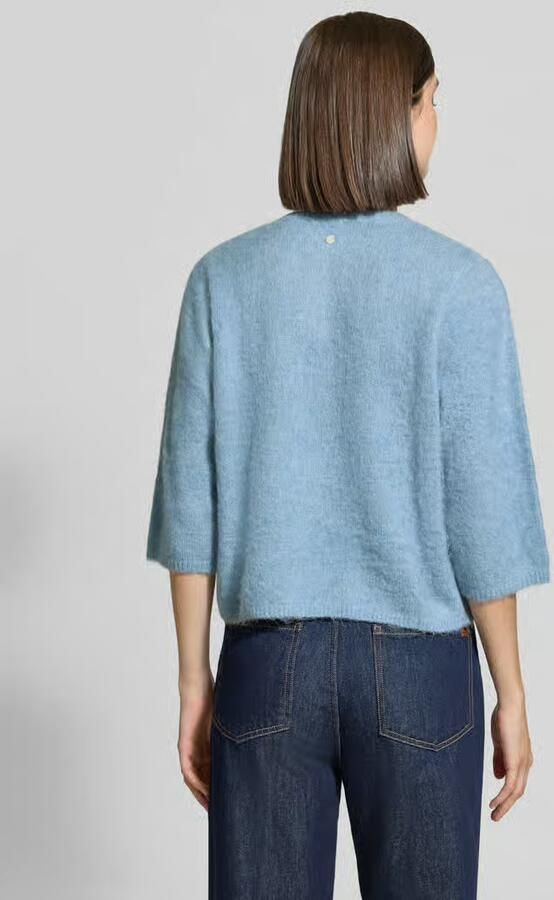 Zero regular fit cardigan met wol-alpaca-aandeel - Foto 3