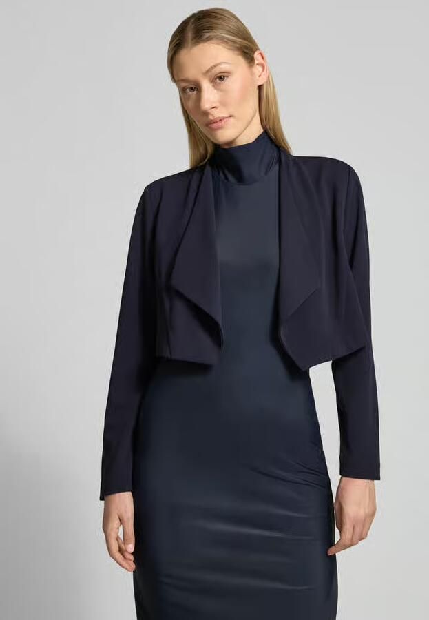 Zero Regular fit Jack met waterfal kraag - Foto 4