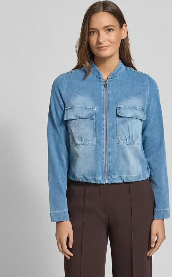 Zero Regular fit Jeansjack met ritssluiting - Foto 3