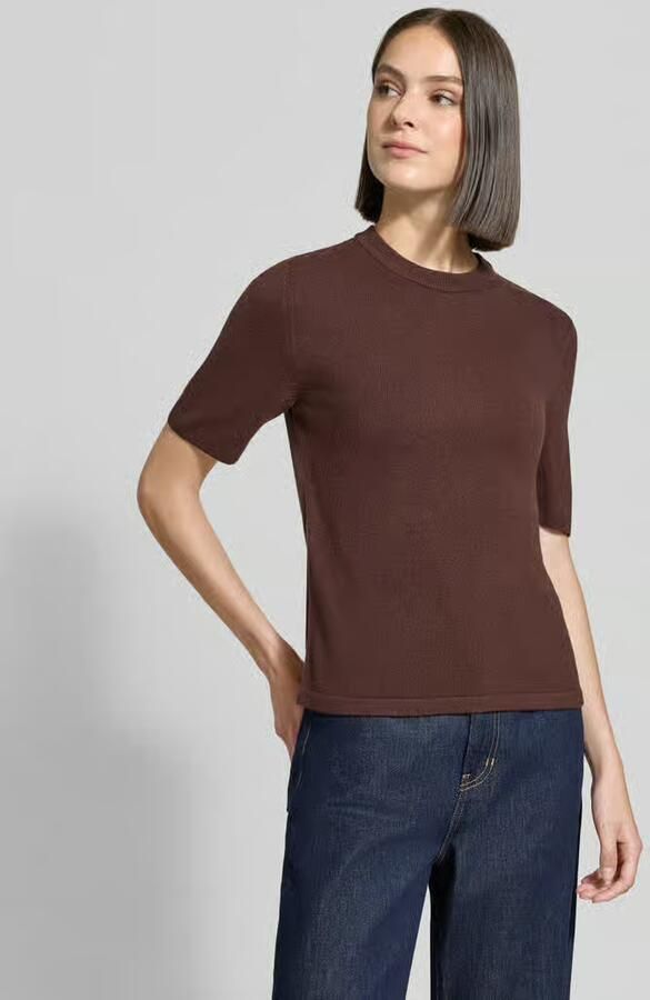 Zero regular fit T-shirt in brei-look - Foto 2