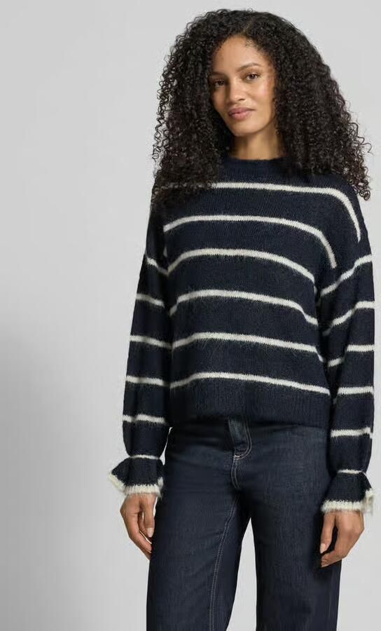 Zero Regular Fit trui in brei-look - Foto 3