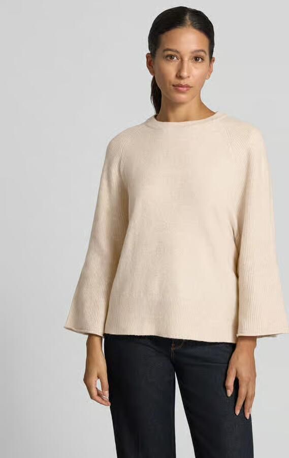 Zero relaxed fit gebreide pullover met wol - Foto 3