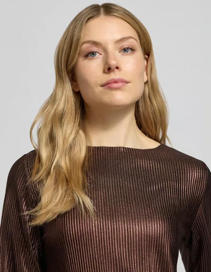 Zero Shirt met lange mouwen met ribstructuur - Foto 2