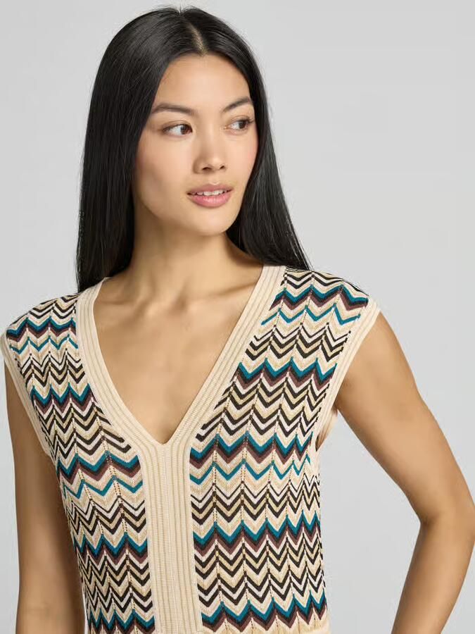 Zero slim fit maxi-jurk van viscosemix in tricotlook