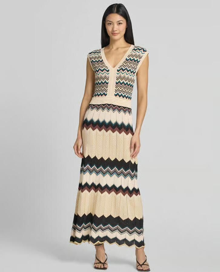 Zero slim fit maxi-jurk van viscosemix in tricotlook - Foto 2