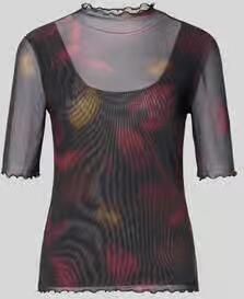 Zero slim fit T-shirt in semitransparant design
