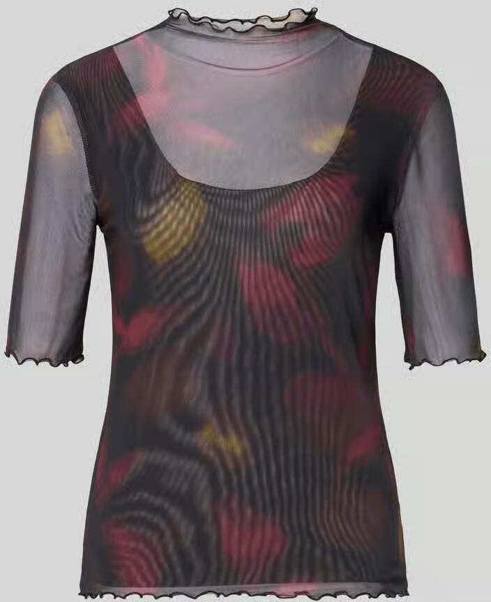 Zero slim fit T-shirt in semitransparant design