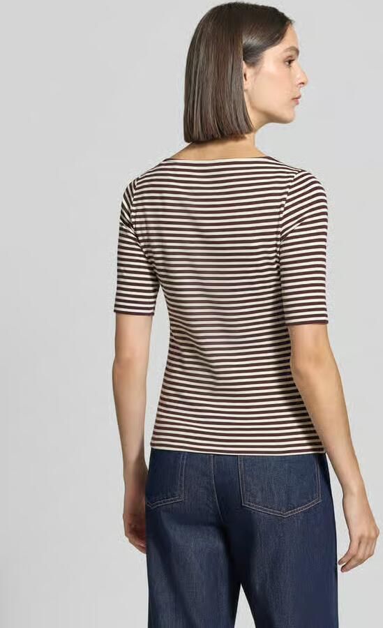 Zero Slim fit t-shirt van katoenmix - Foto 3