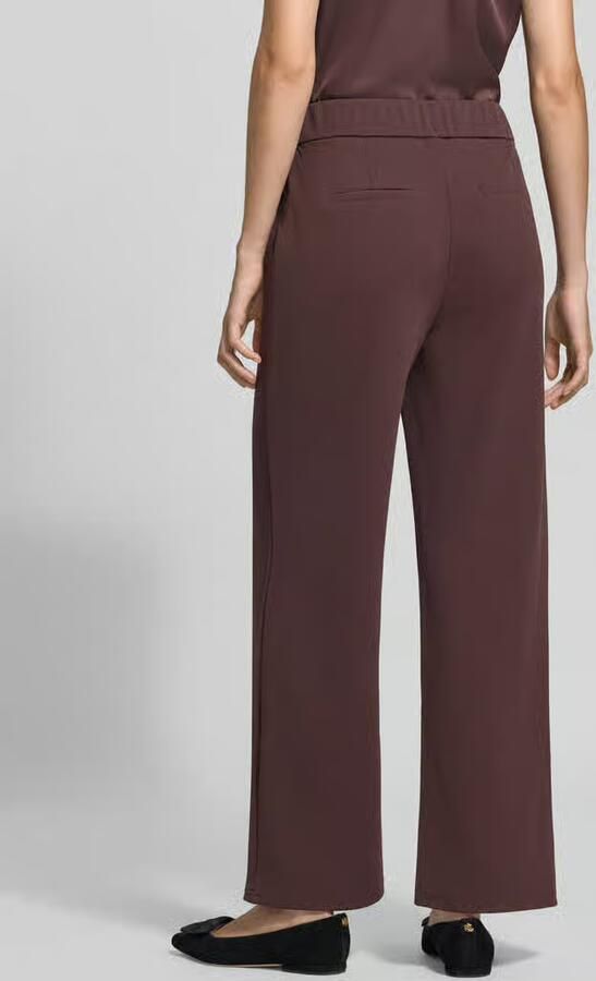 Zero straight fit broek met elastische band