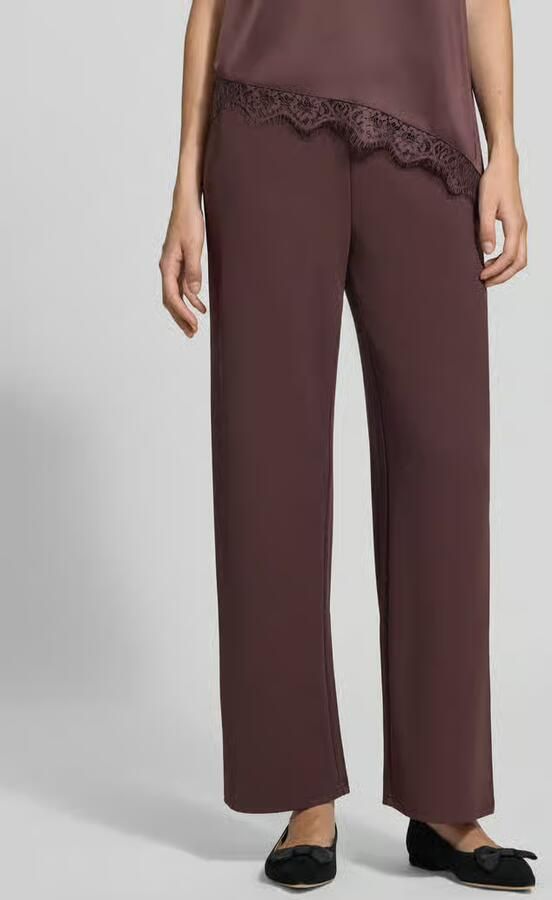 Zero straight fit broek met elastische band - Foto 2
