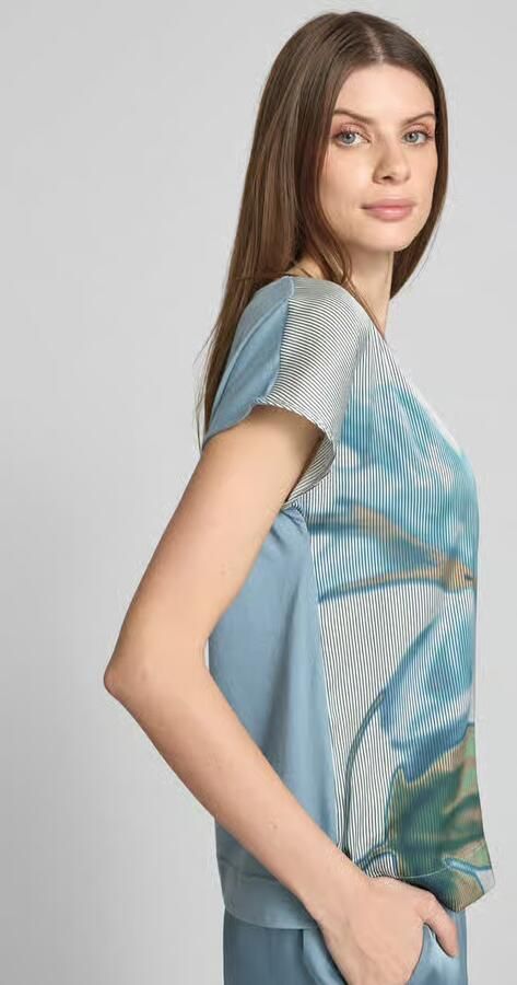Zero T-shirt met ronde hals - Foto 2
