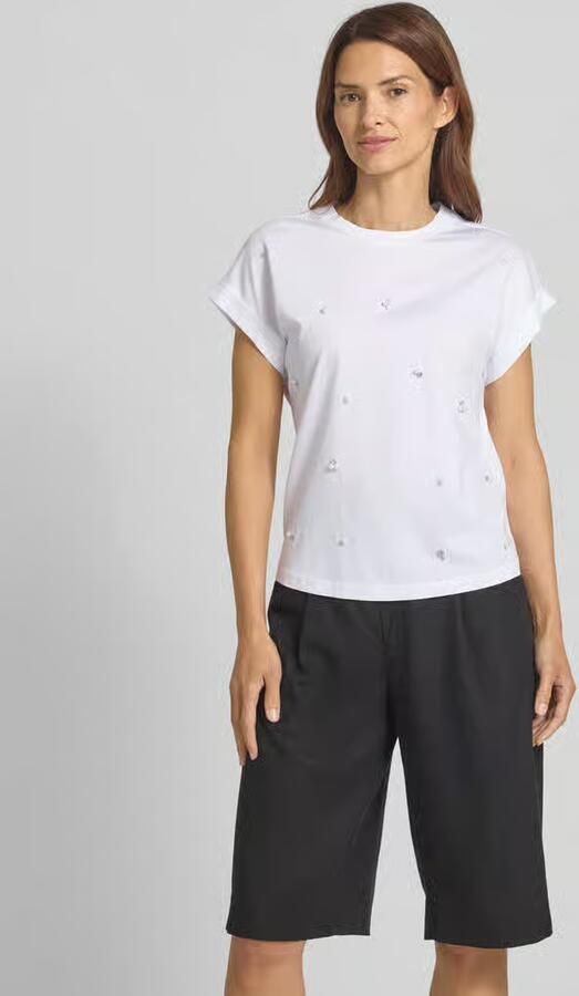 Zero T-shirt met siersteentjes - Foto 2