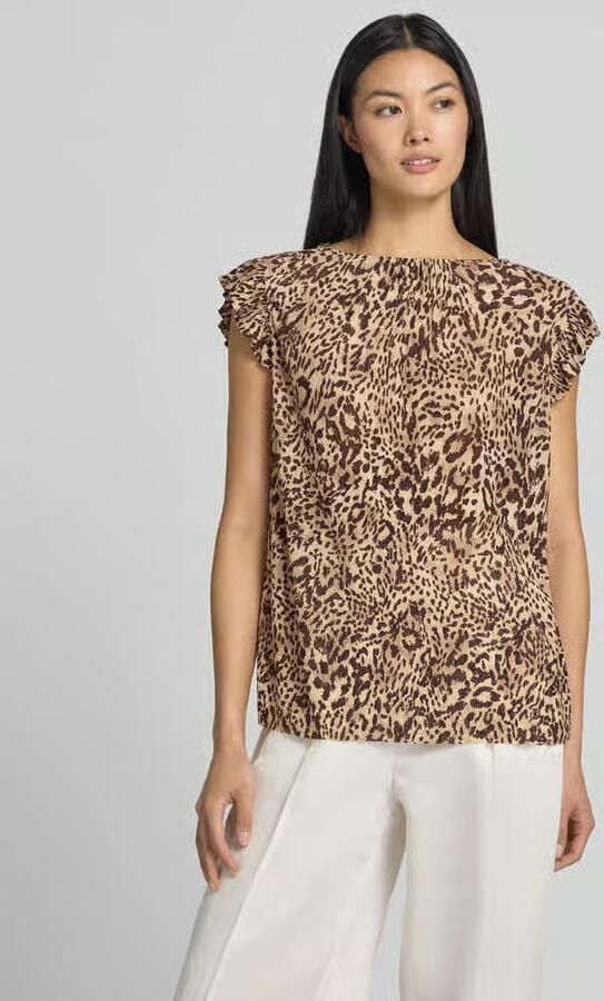 Zero T-shirt met vlindermouwen - Foto 3