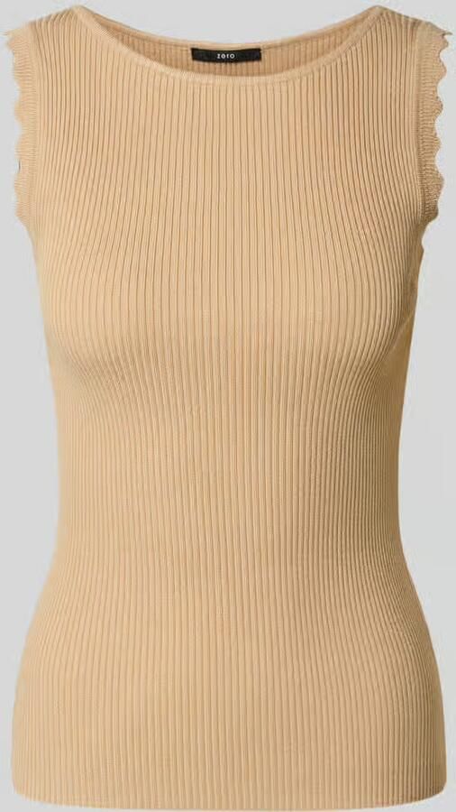 Zero Tanktop in gebreide look - Foto 2