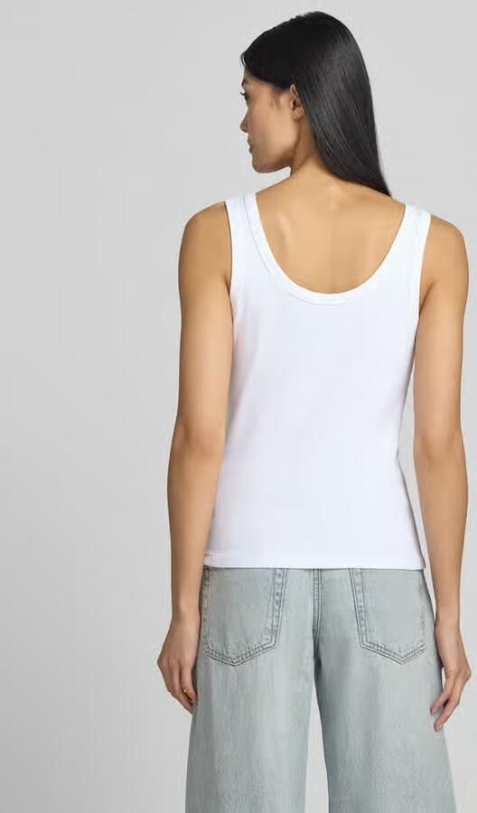 Zero Tanktop met bloemenapplicaties - Foto 3