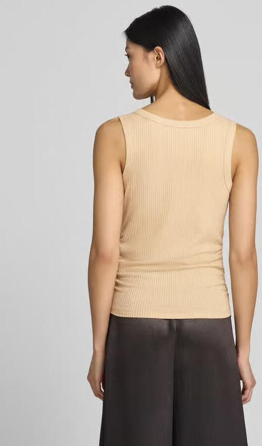 Zero Tanktop van viscosemix met ronde hals - Foto 3