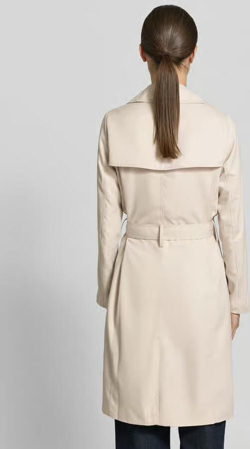Zero Trenchcoat met riem en zijdelingse steekzakken - Foto 3