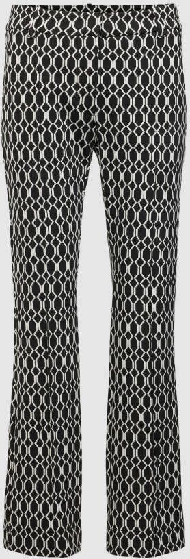 Zerres Broek met all-over motief model 'TWIGGY'