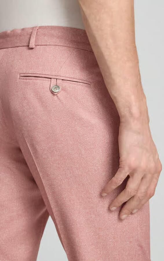 Zuitable Broek met persplooien en vetersluiting model 'SpartaFlex'