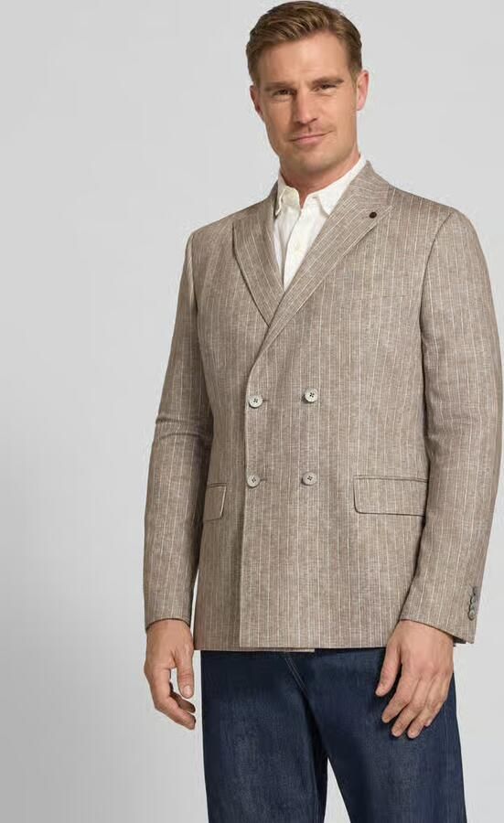 Zuitable Colbert met klepzakken model 'Hugo' - Foto 4