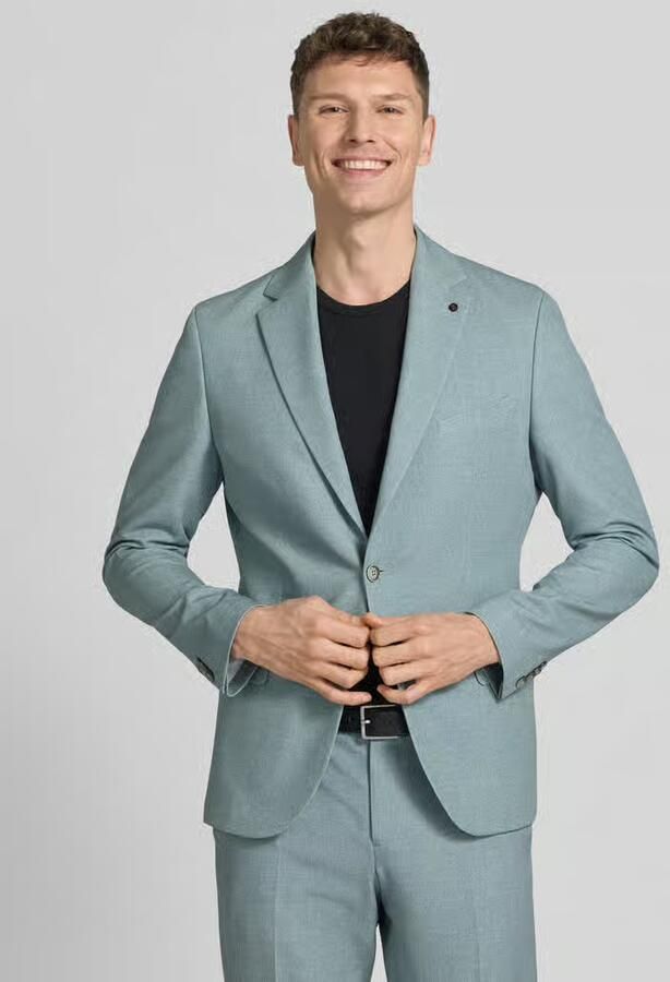 Zuitable Colbert met klepzakken model 'NICK' - Foto 4