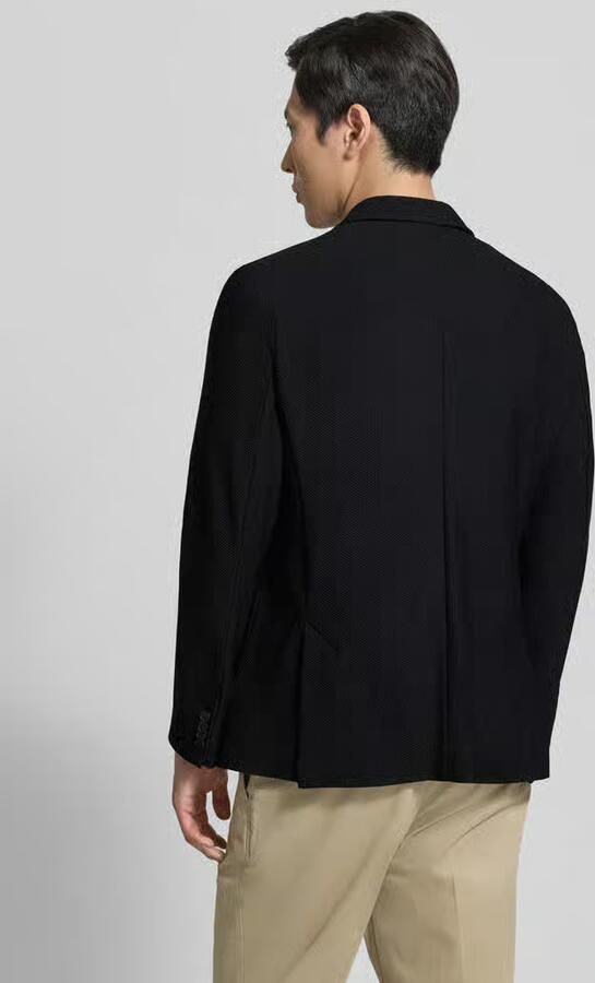 Zuitable regular fit colbert met structuurpatroon model 'Bob' - Foto 3