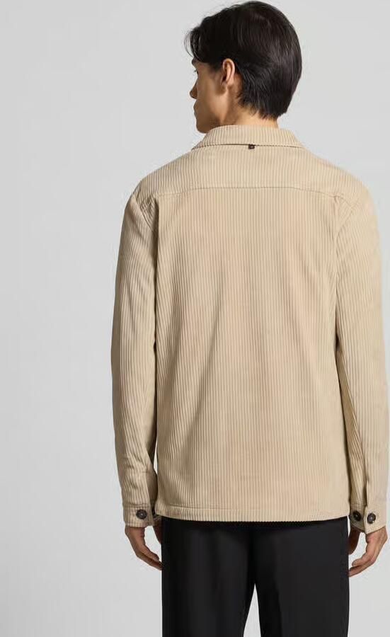 Zuitable Regular fit overshirt met platte kraag model 'John'