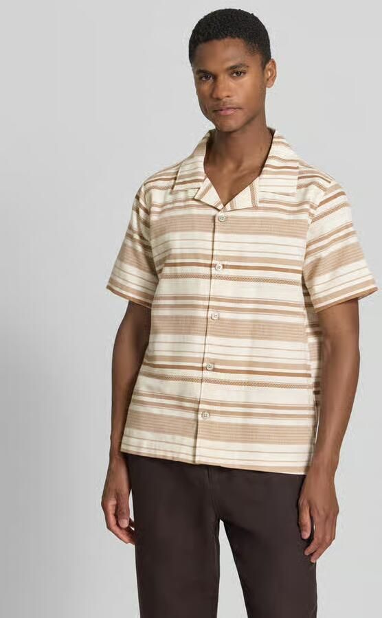 Zuitable regular fit vrijetijdsoverhemd met reverskraag model 'Carlo' - Foto 3