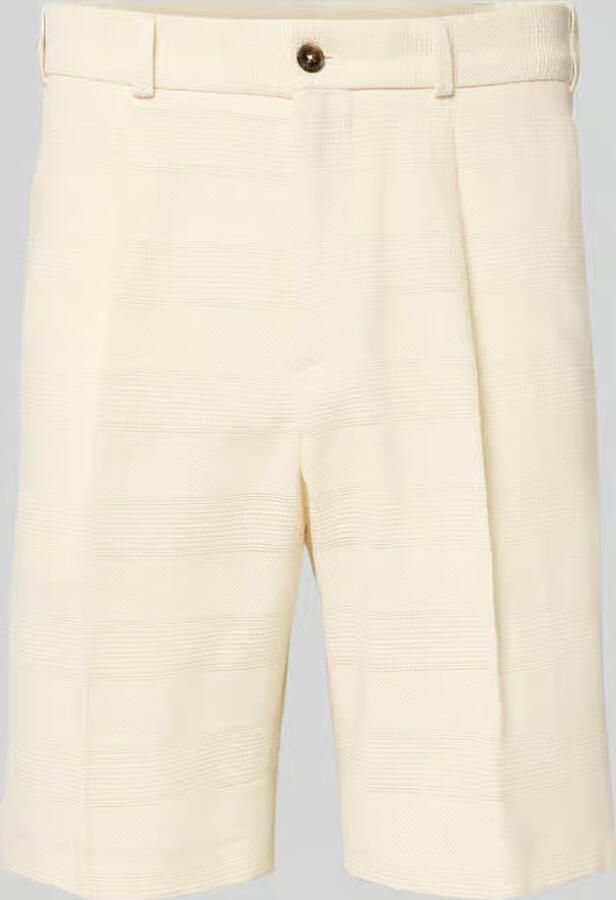 Zuitable Shorts met structuurpatroon en steekzakken - Foto 2