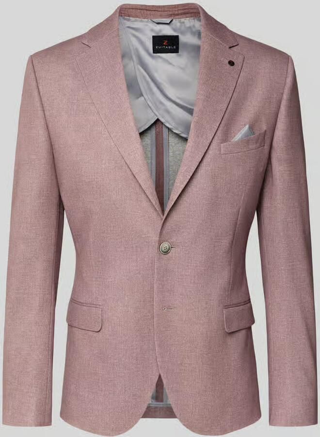 Zuitable slim fit 2-knoops colbert met klepzakken - Foto 2