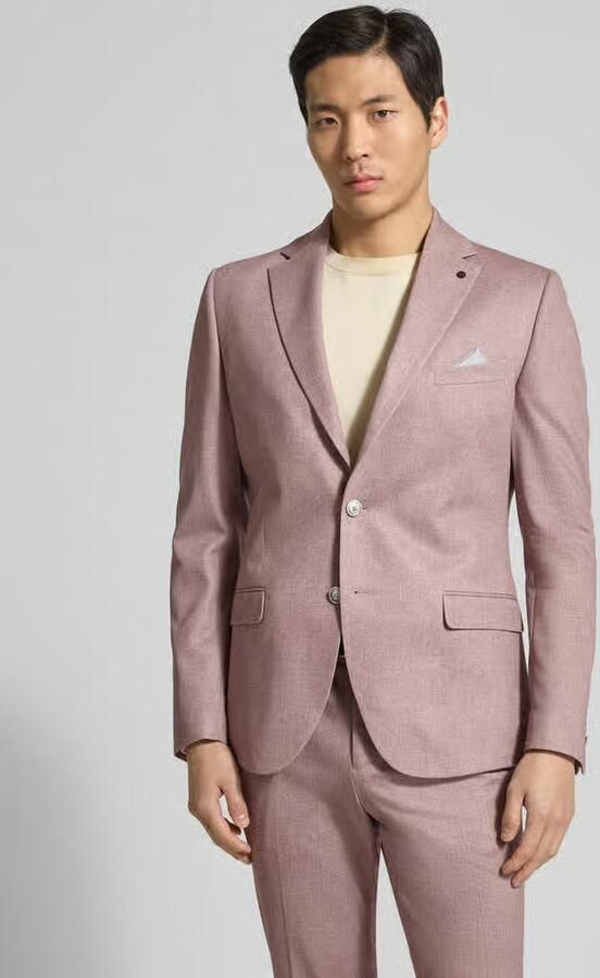 Zuitable slim fit 2-knoops colbert met klepzakken - Foto 3