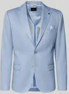 Zuitable slim fit 2-knoops colbert met klepzakken model 'Nick' - Foto 9