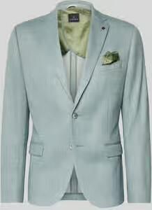 Zuitable slim fit 2-knoops colbert met klepzakken model 'Nick' - Foto 5