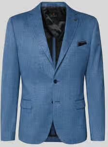 Zuitable slim fit 2-knoops colbert met klepzakken model 'Nick' - Foto 5