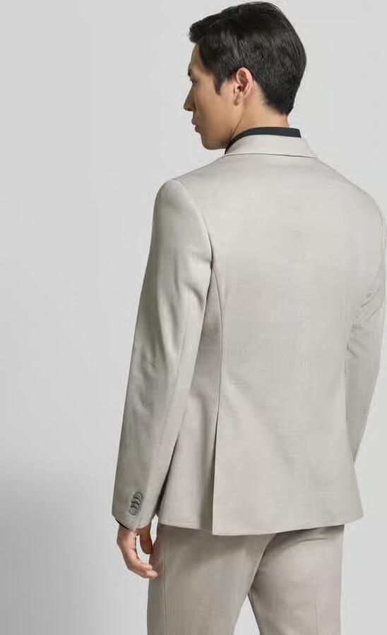 Zuitable slim fit 2-knoops colbert met klepzakken model 'Nick' - Foto 9