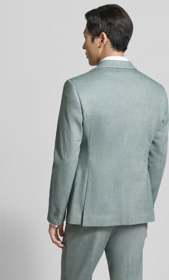 Zuitable slim fit 2-knoops colbert met klepzakken model 'Nick' - Foto 6