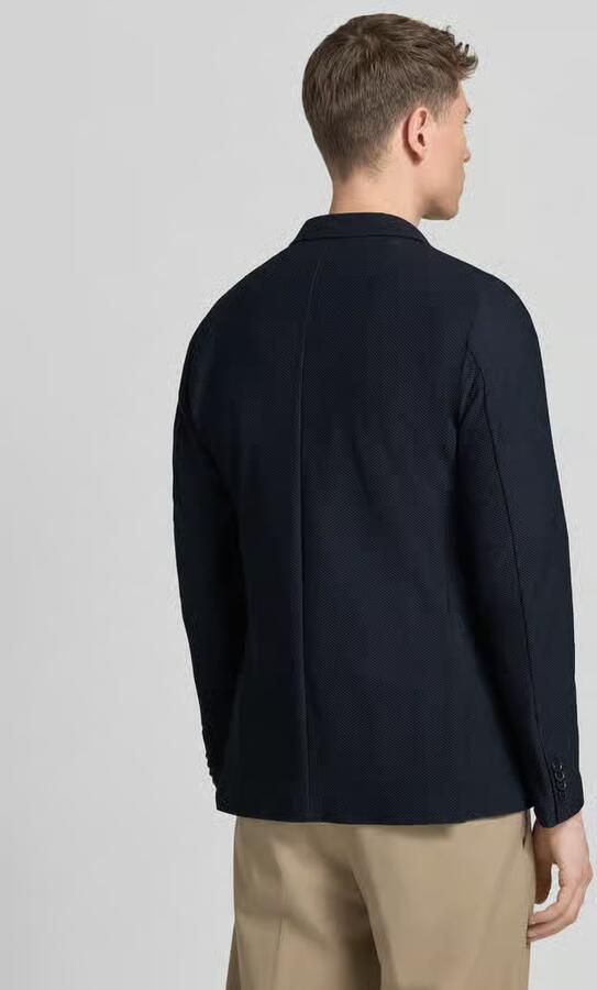 Zuitable slim fit 2-knoops-colbert met structuurpatroon model 'Bob'