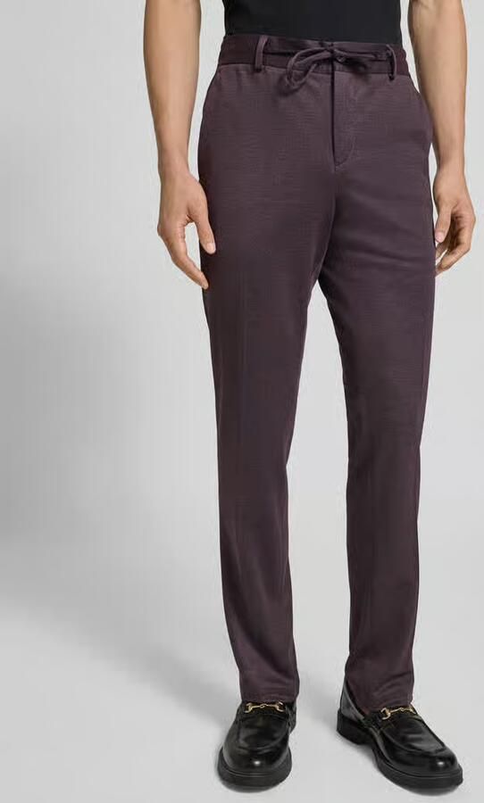Zuitable Slim fit broek met vetersluiting model 'SpartaFlex' - Foto 2