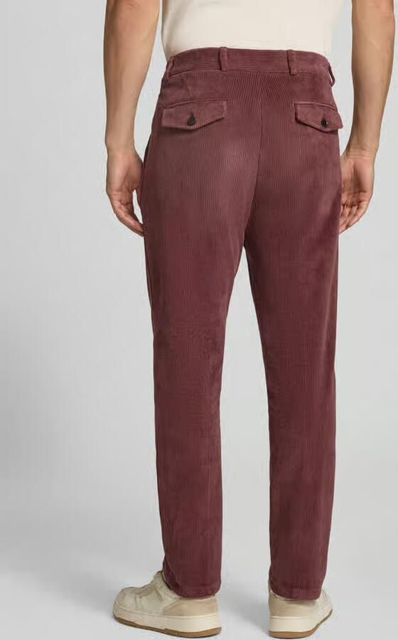 Zuitable Slim fit broek van katoenmix in corduroy look model 'Cliffer' - Foto 2